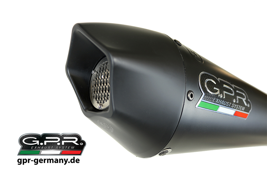 GPR GP Evo4 Black Titanium Moto Morini X-CAPE 650 2021/2023 e5 Mid-Line